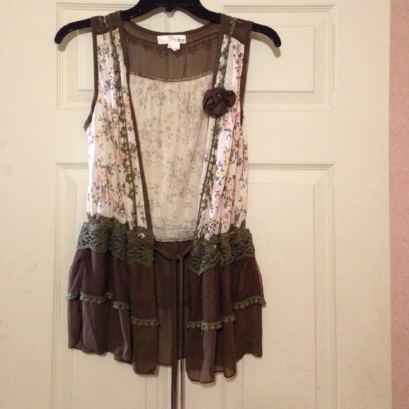 Shabby Chic Vest