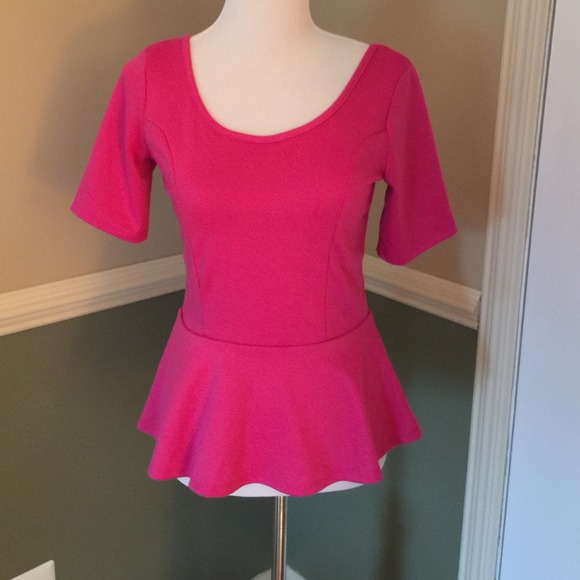 Peplum shirt