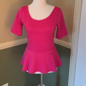 Peplum shirt