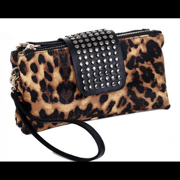 Leopard print Korian style women wallet