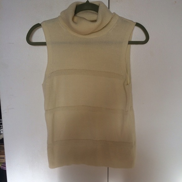 Vintage Crop Turtleneck