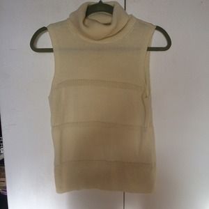 Vintage Crop Turtleneck