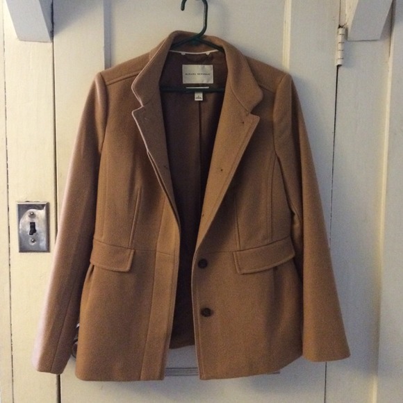 Banana republic camel wool coat