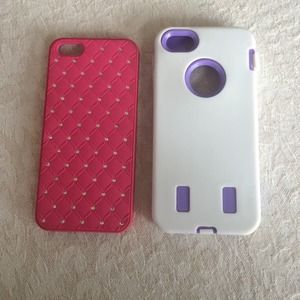 2 iphone 5/5s cases new