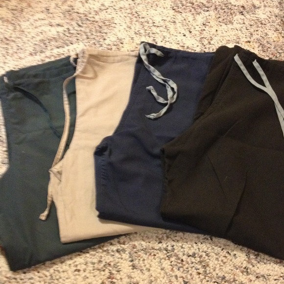 6 pairs of Scrub pant bundle
