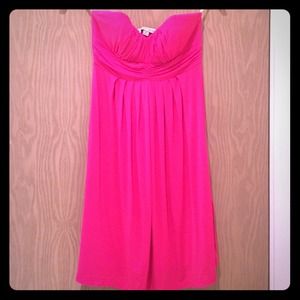 Pink Flowy Summer Dress