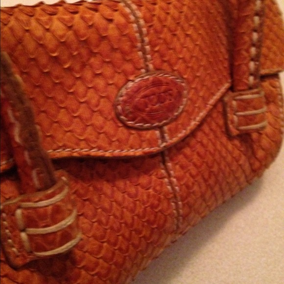 🎉HP🎉 TOD'S Snakeskin Bag - 100% Authentic - Picture 2 of 4