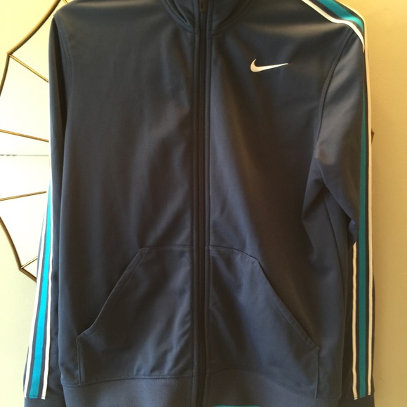 Nike polyester front zip jacket