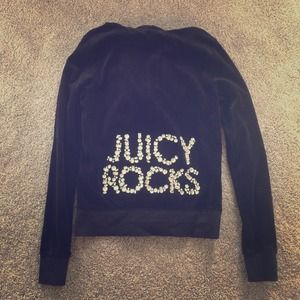 Juicy Couture black Juicy Hoodie