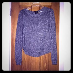 Shimmery Knit Sweater