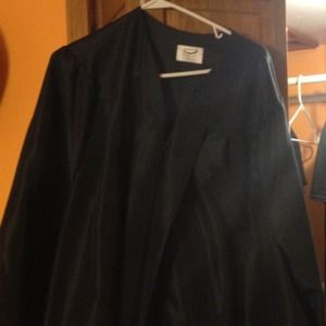 Black graduation gown