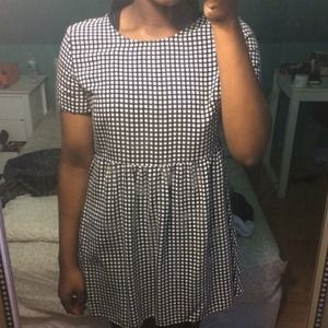 H&M Grid Dress