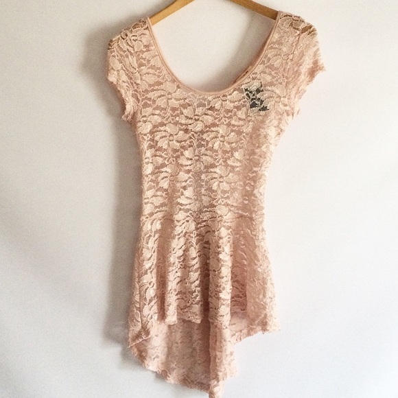 Sexy Pink Lace top