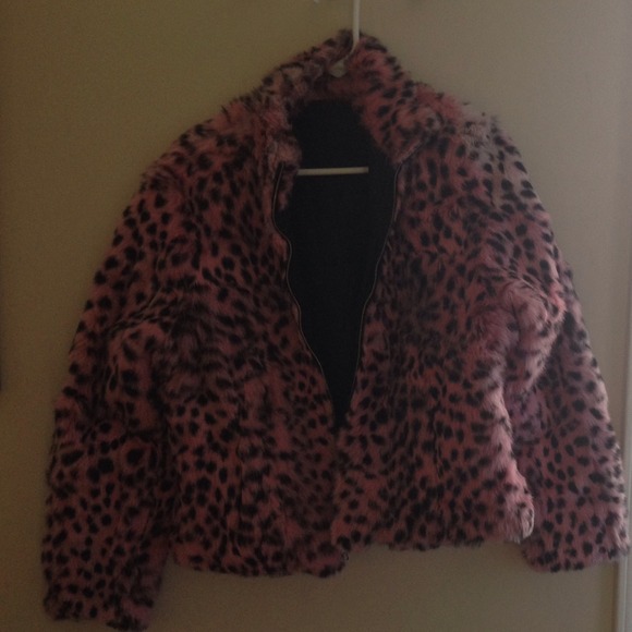 Pink punk rock jacket