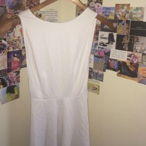White Cutout Dress