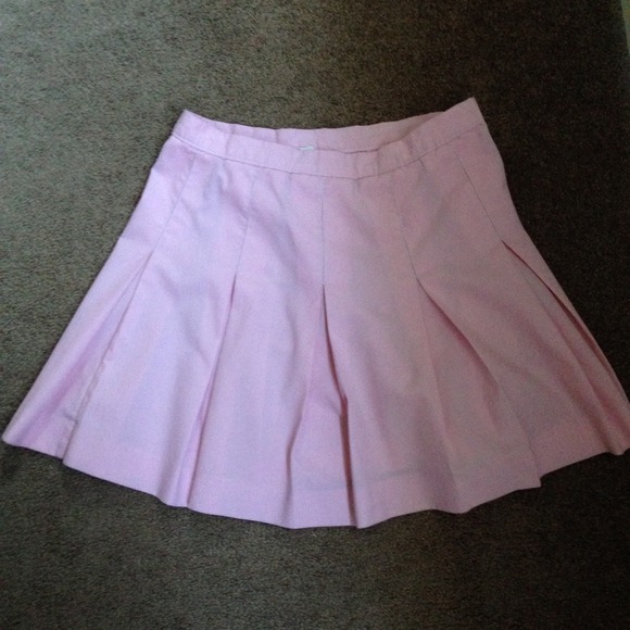 Pastel Pink Tennis Skirt