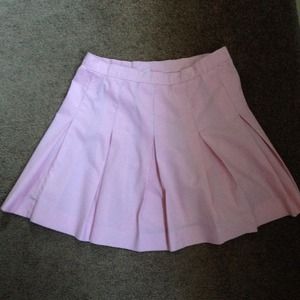 Pastel Pink Tennis Skirt