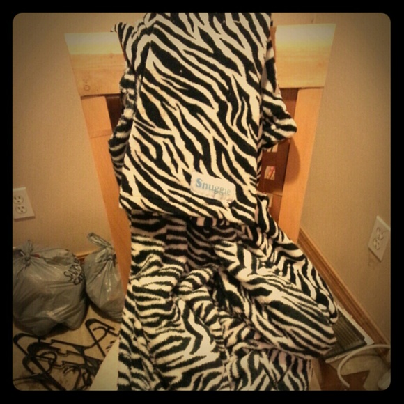Zebra Snuggie
