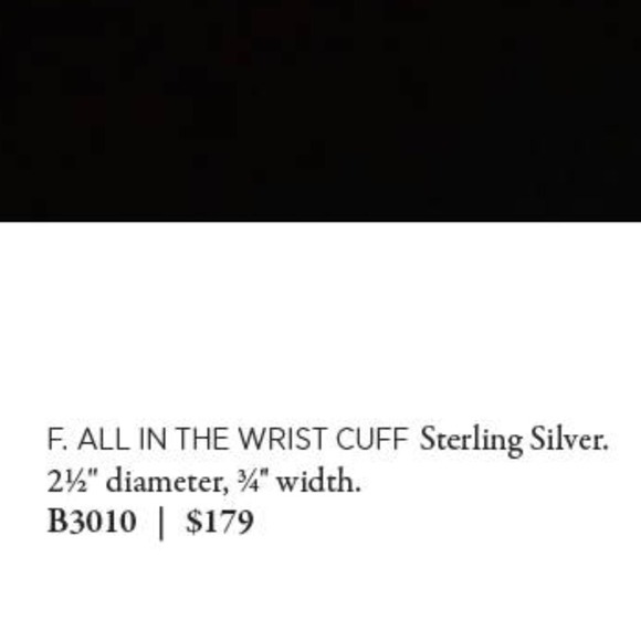 🎒Hold🎒New Silpada All in the wrist cuff bracelet - Picture 4 of 4