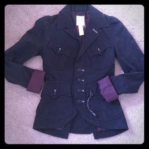 Authentic Diesel military blazer reserved