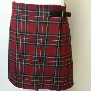 Wool Tartan mini kilt