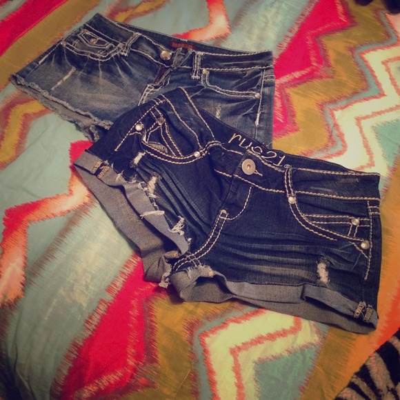Jean Short Bundle!!!! Rue 21