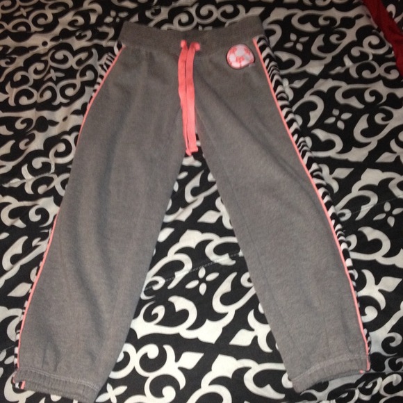 Gray joggers