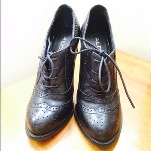 Aldo FLEDGE black leather lace