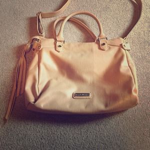 Steve Madden beige satchel