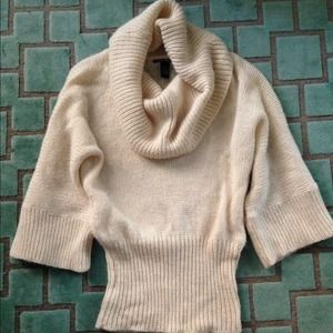 Lucky Brand Alpaca/Wool Blend Cowl Neck Sweater.