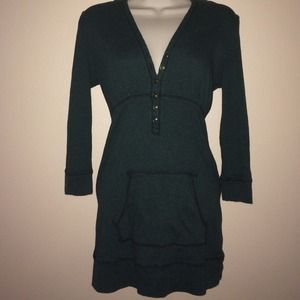 Victoria's Secret hooded tunic 3/4 sleeve top