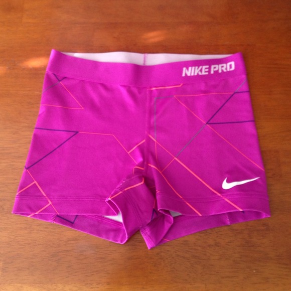 Purple Nike Pro Soandex