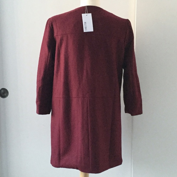 🎉SALE🎉 Open Wool Blend Coat 🆕 NWT - Picture 4 of 4