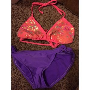 Assorted bathing suit pieces