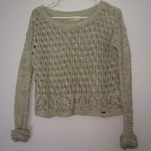 Cream knit from Hollister