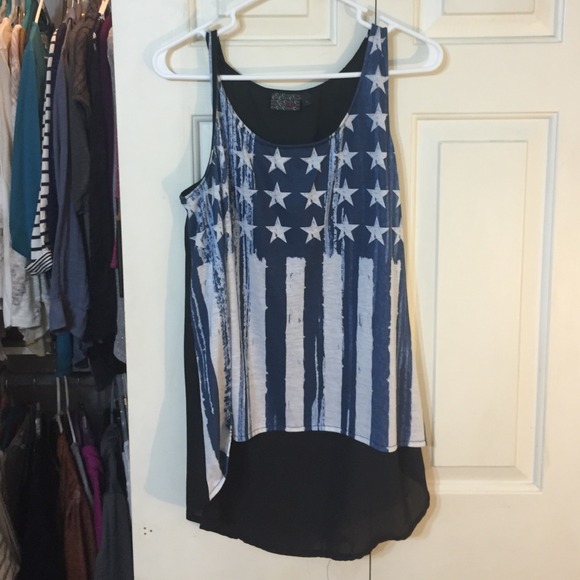 American flag shirt