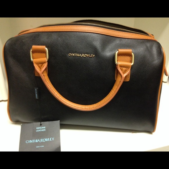 NWT- Cynthia Rowley genuine leather handbag.