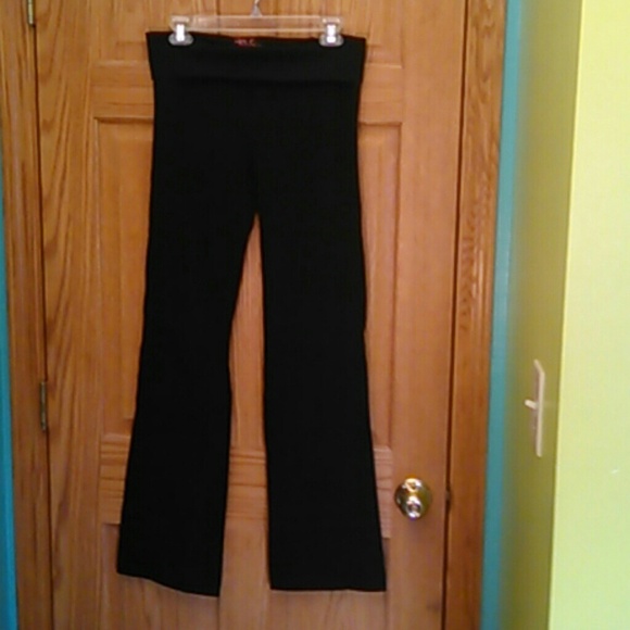 Bootcut yoga pant black