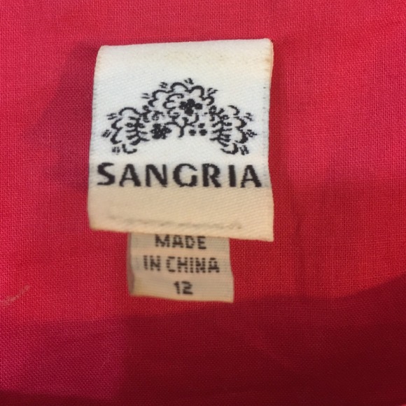 Pink Dress top with white tie belt - Picture 2 of 3