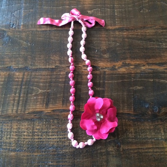 Stella & Dot ombré ribbon necklace