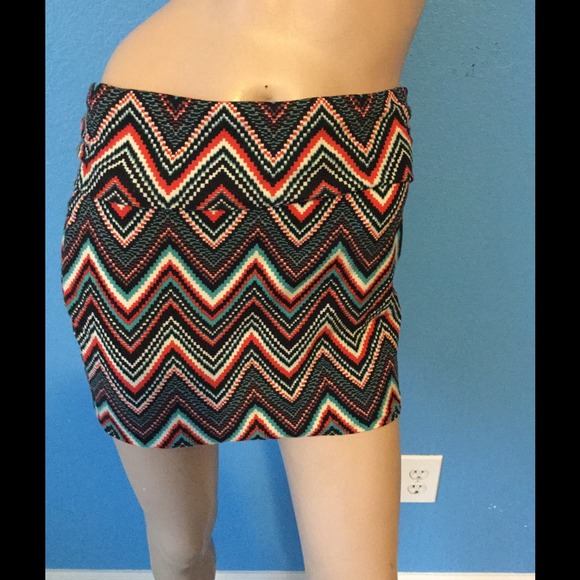Chevron Skirt