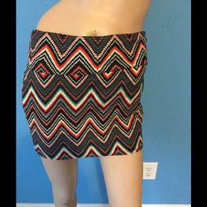 Chevron Skirt