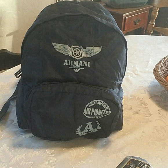Armani junior backpack