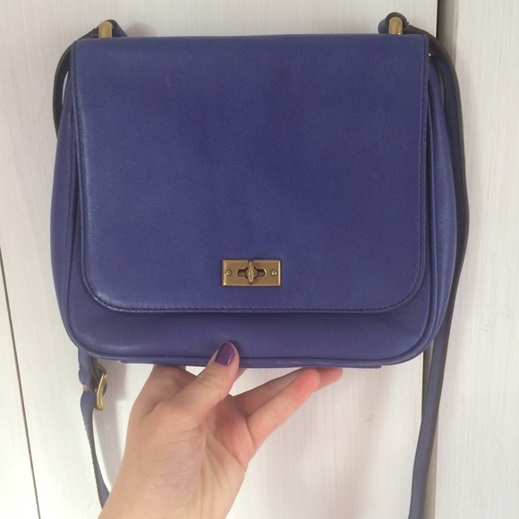 Fossil Crossbody Cobalt Purse *make offer!!