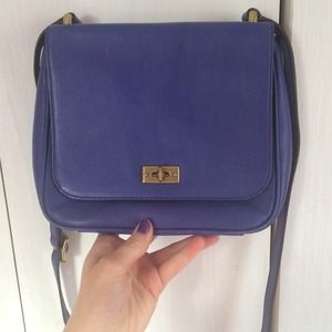 Fossil Crossbody Cobalt Purse *make offer!!