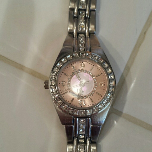 Silver Opal inspired watched.