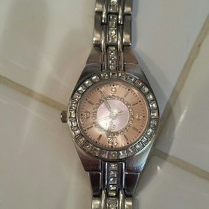 Silver Opal inspired watched.