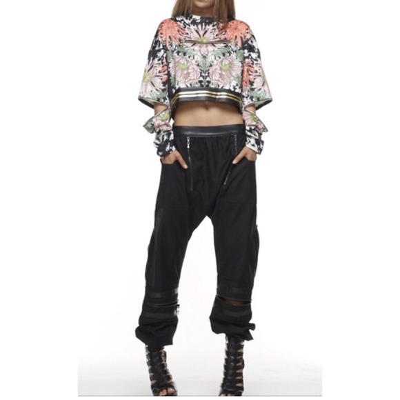 Harem Joggers multiple sizes removable pant legs