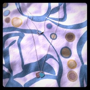 Return to Tiffany Double Heart Tag necklace