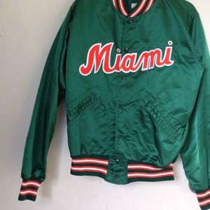 Satin vintage Miami jacket